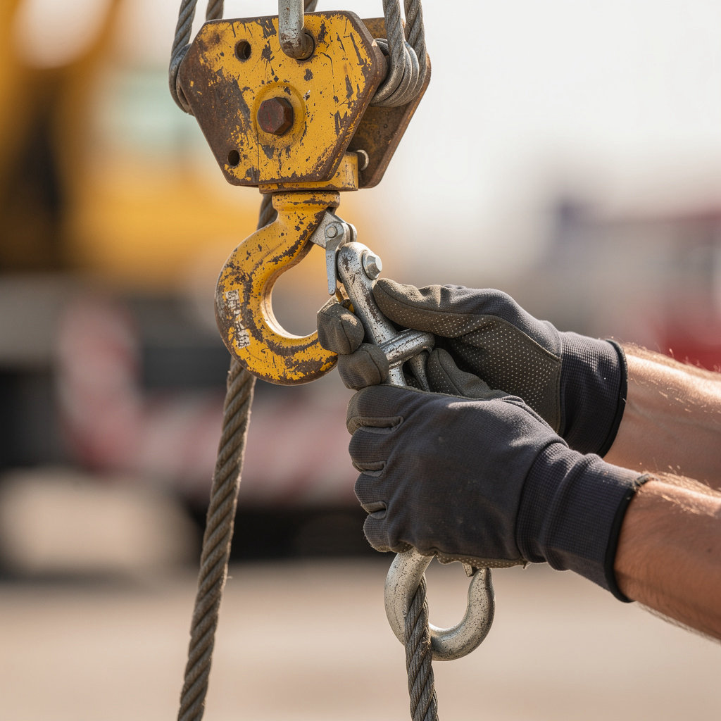 Specialty Crane & Rigging heavy crane in operation for industrial rigging and transportation services in Goleta, CA